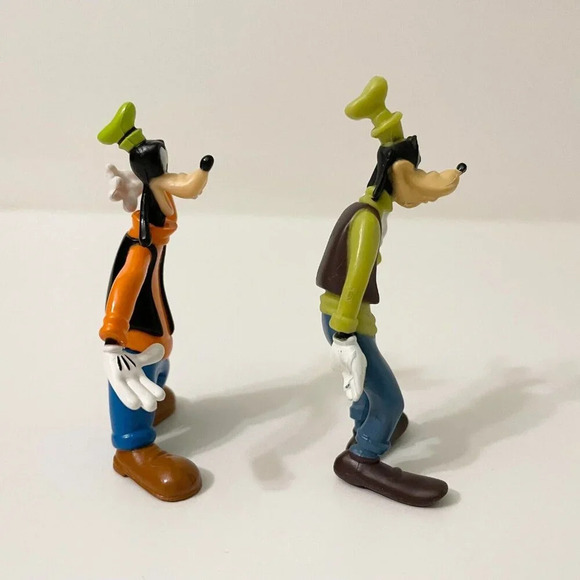Vintage Disney Figures Lot of 6 Goofy and  Pluto Toys - Picture 10 of 16
